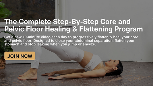 The Complete Step-By-Step Program To Heal Your Core and Pelvic Floor In 30 Days
